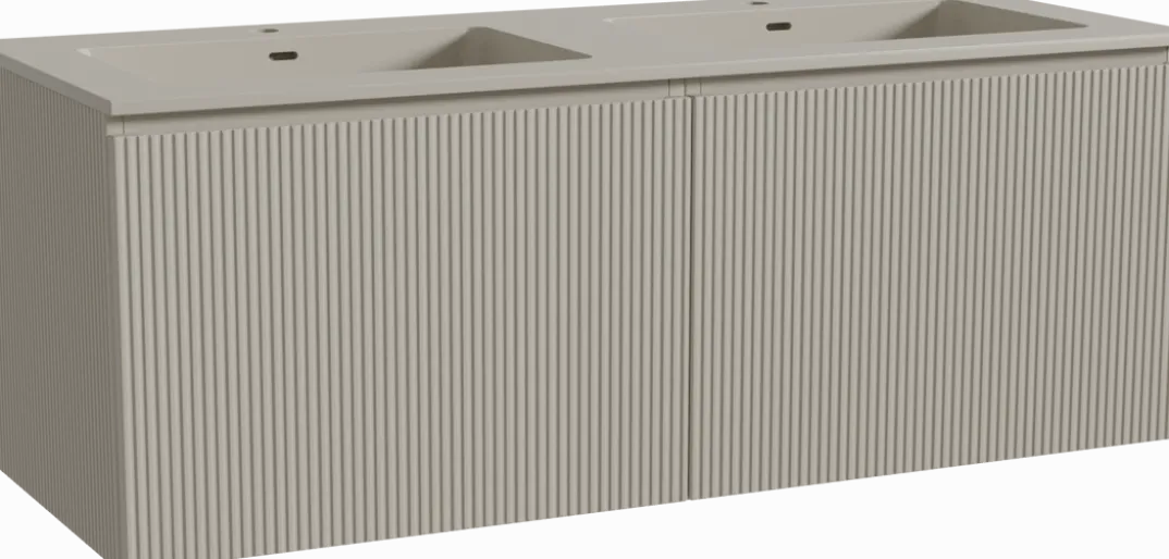 Storke Ribs badkamermeubel met Diva wastafel