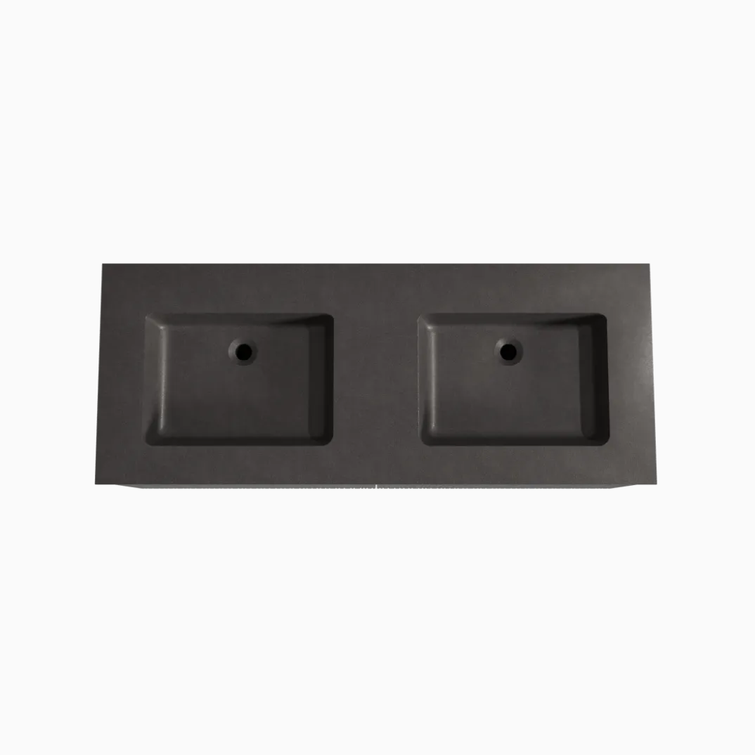 Storke Ribs badkamermeubel met Scuro wastafel