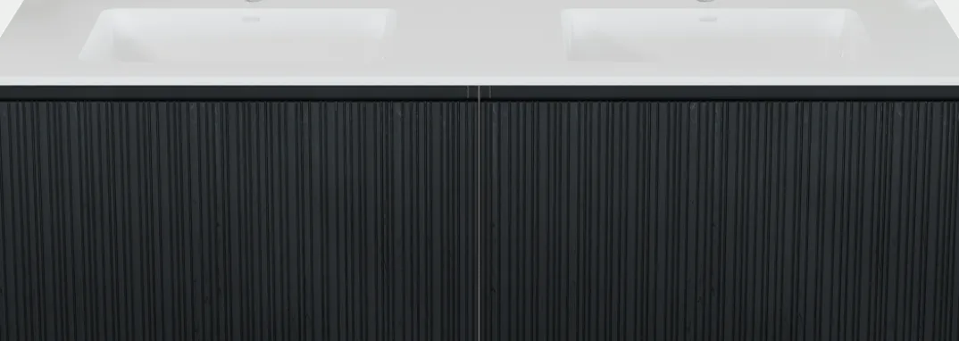 Storke Ribs badkamermeubel met Bilia wastafel