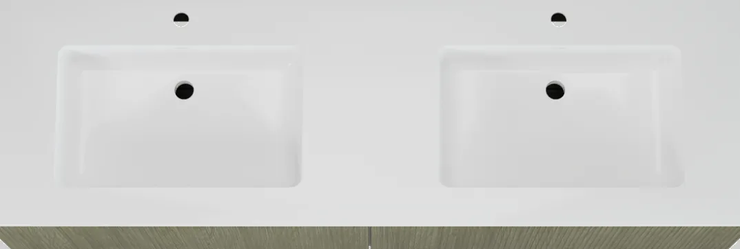 Storke Ribs badkamermeubel met Bilia wastafel