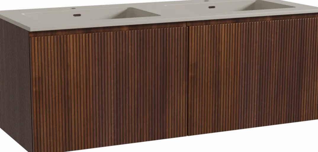 Storke Ribs badkamermeubel met Diva wastafel
