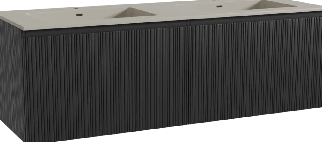Storke Ribs badkamermeubel met Diva wastafel