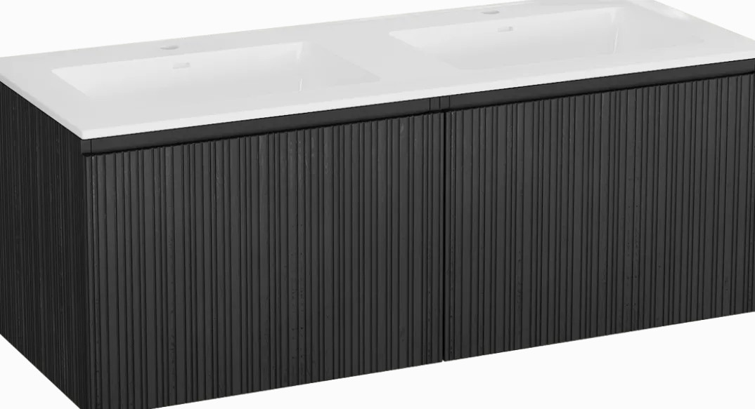 Storke Ribs badkamermeubel met Bilia wastafel
