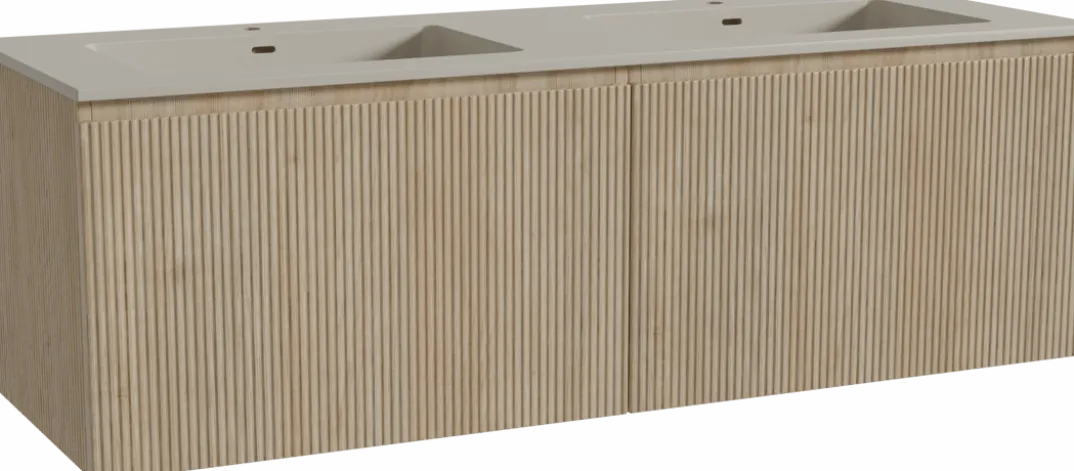 Storke Ribs badkamermeubel met Diva wastafel
