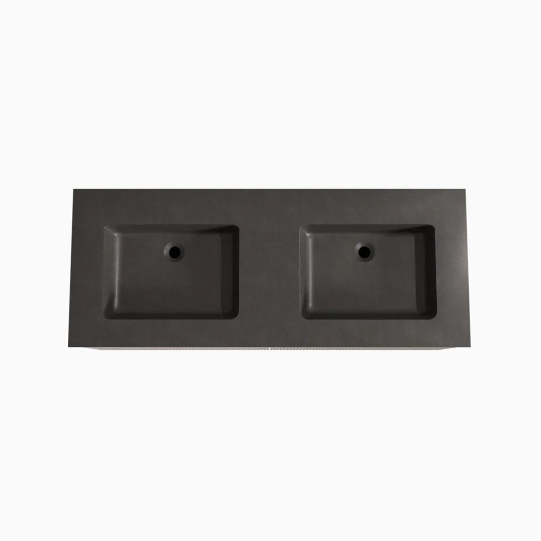 Storke Ribs badkamermeubel met Scuro wastafel
