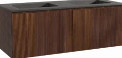 Storke Ribs badkamermeubel met Scuro wastafel
