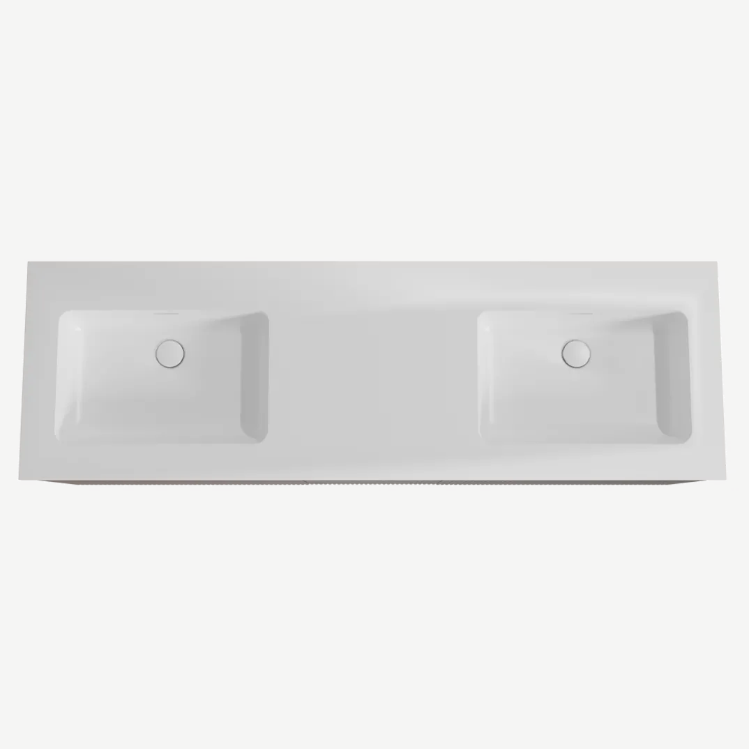 Storke Ribs badkamermeubel met Mata wastafel
