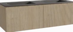 Storke Ribs badkamermeubel met Scuro wastafel