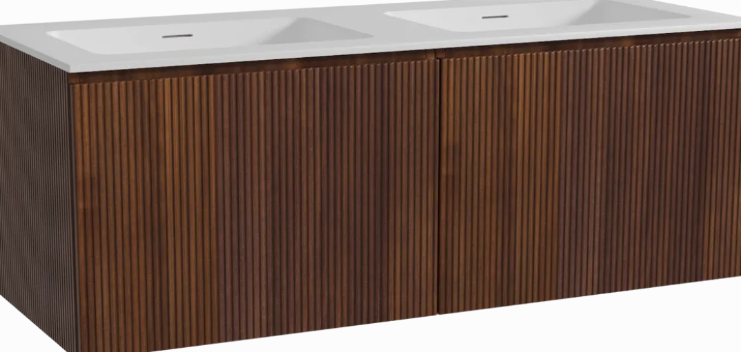 Storke Ribs badkamermeubel met Mata wastafel
