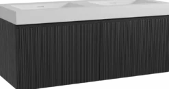 Storke Ribs badkamermeubel met Mata High wastafel