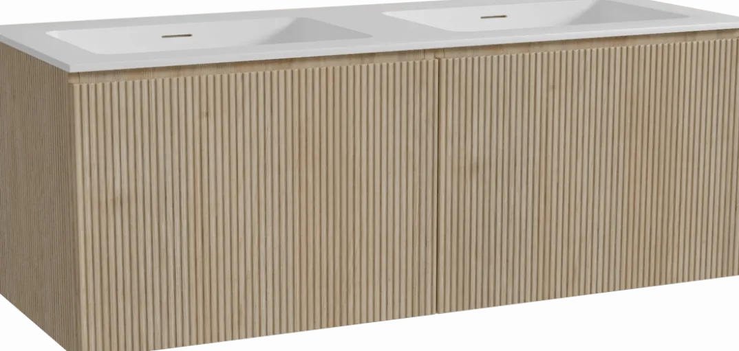 Storke Ribs badkamermeubel met Mata wastafel