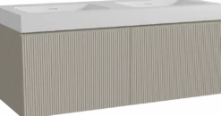 Storke Ribs badkamermeubel met Mata High wastafel