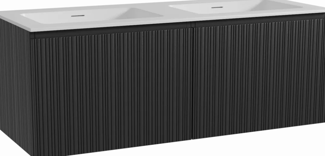 Storke Ribs badkamermeubel met Mata wastafel