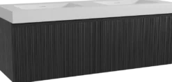 Storke Ribs badkamermeubel met Mata High wastafel