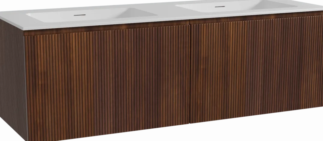 Storke Ribs badkamermeubel met Mata wastafel