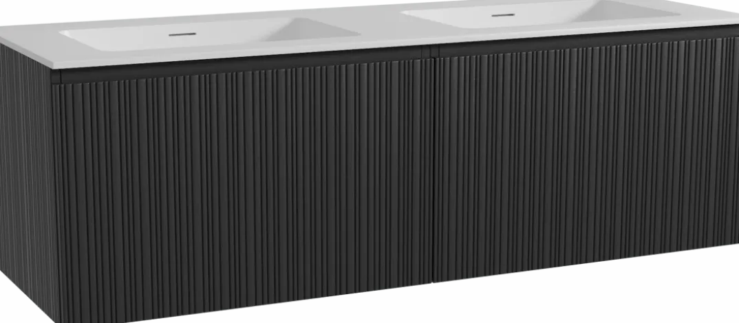 Storke Ribs badkamermeubel met Mata wastafel