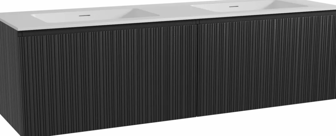 Storke Ribs badkamermeubel met Mata wastafel