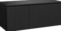 Storke Ribs badkamermeubel met Panton wastafelblad voor waskom(men)