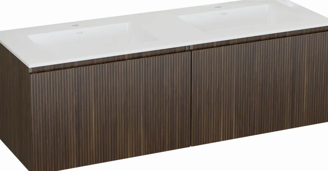 Storke Ribs badkamermeubel met Bilia wastafel
