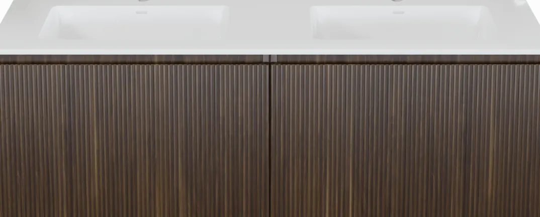 Storke Ribs badkamermeubel met Bilia wastafel