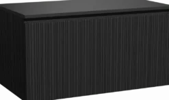 Storke Ribs badkamermeubel met Panton wastafelblad voor waskom(men)