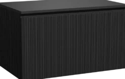 Storke Ribs badkamermeubel met Panton wastafelblad voor waskom(men)