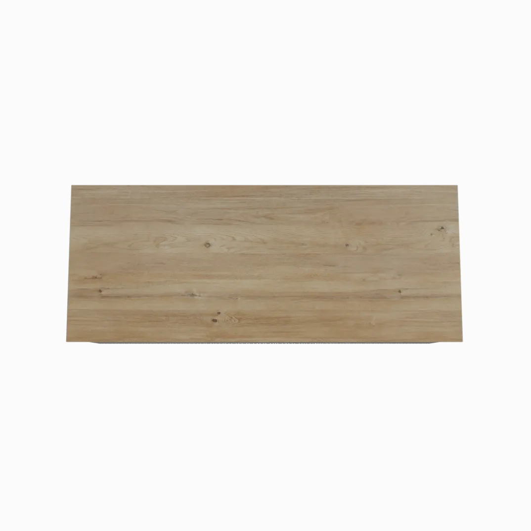 Storke Ribs badkamermeubel met Panton wastafelblad voor waskom(men)
