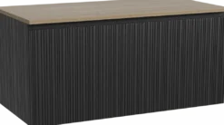 Storke Ribs badkamermeubel met Panton wastafelblad voor waskom(men)