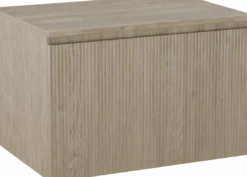 Storke Ribs badkamermeubel met Panton wastafelblad voor waskom(men)