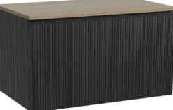 Storke Ribs badkamermeubel met Panton wastafelblad voor waskom(men)