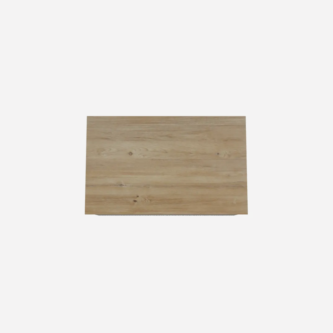 Storke Ribs badkamermeubel met Panton wastafelblad voor waskom(men)