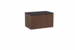 Storke Ribs badkamermeubel met Panton wastafelblad voor waskom(men)