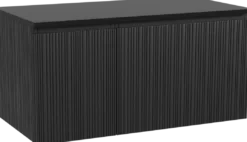 Storke Ribs badkamermeubel met Panton wastafelblad voor waskom(men)