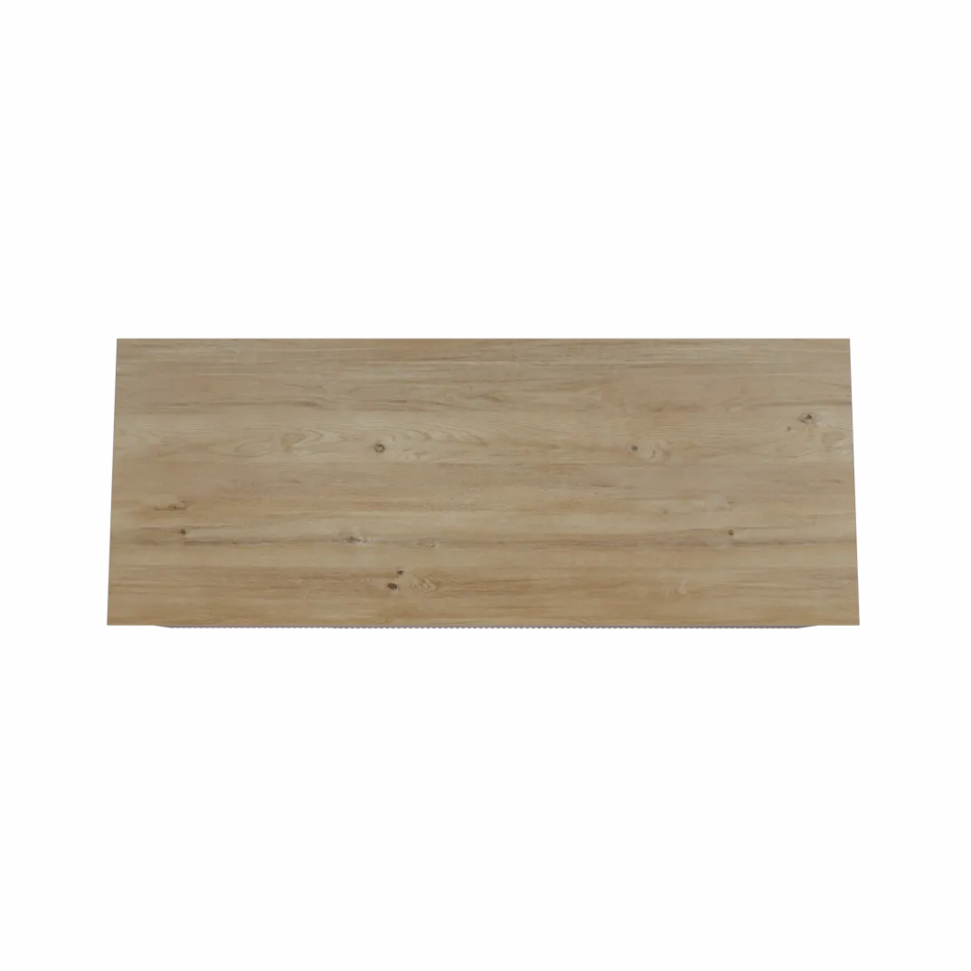 Storke Ribs badkamermeubel met Panton wastafelblad voor waskom(men)