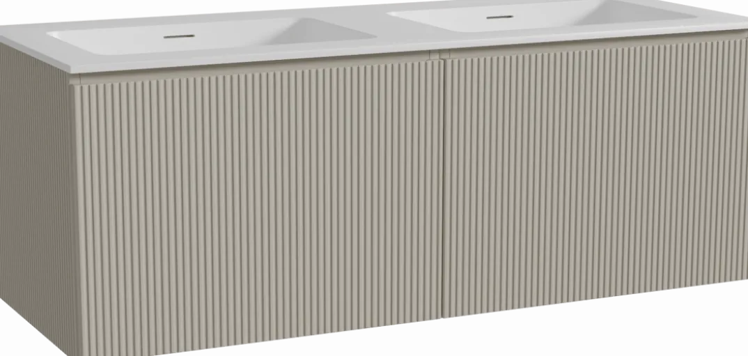 Storke Ribs badkamermeubel met Mata wastafel