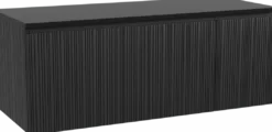 Storke Ribs badkamermeubel met Panton wastafelblad voor waskom(men)