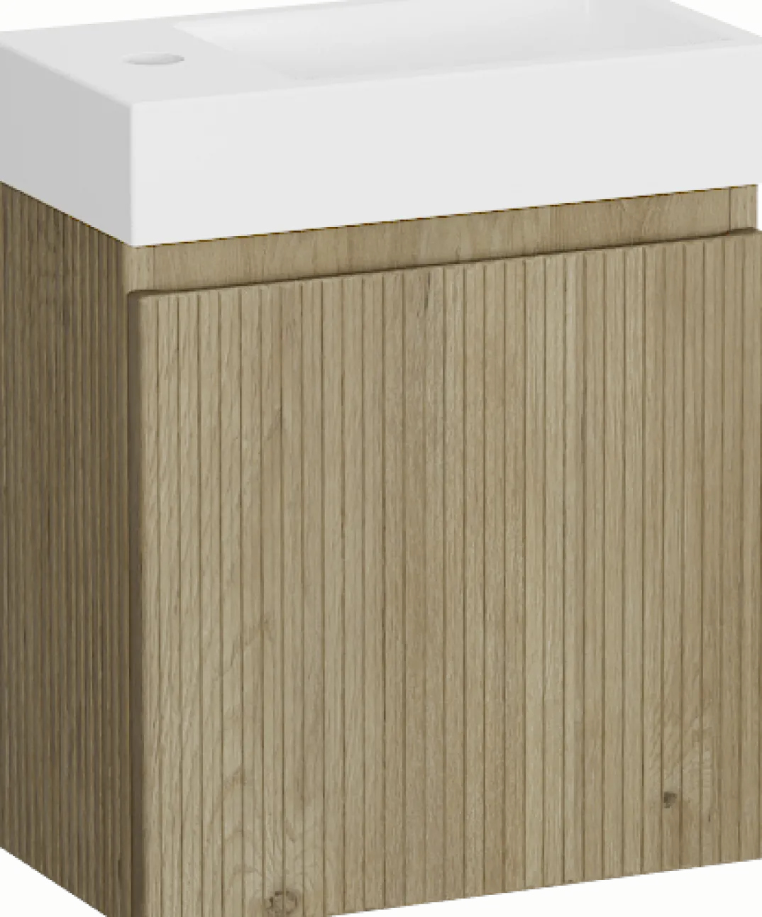 Storke Ribs toiletmeubel met Vida wastafel