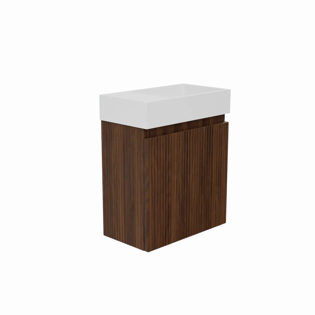 Storke Ribs toiletmeubel met Fada wastafel