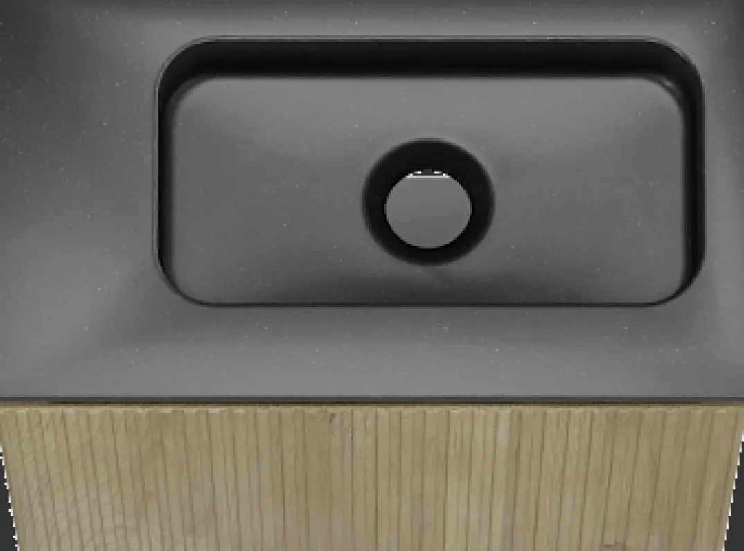 Storke Ribs toiletmeubel met Fina wastafel