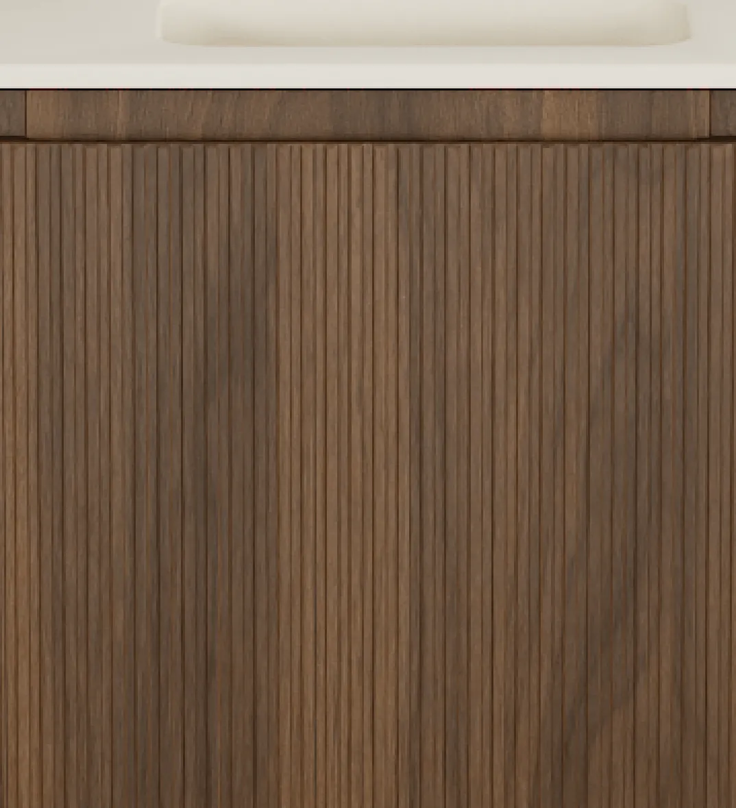 Storke Ribs toiletmeubel met Fina wastafel