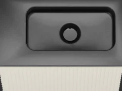Storke Ribs toiletmeubel met Fina wastafel