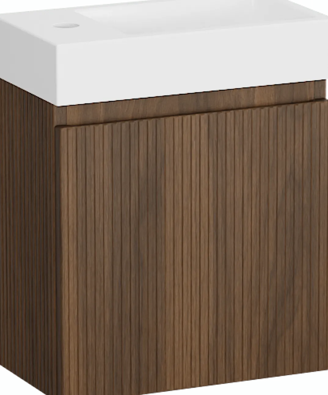 Storke Ribs toiletmeubel met Vida wastafel