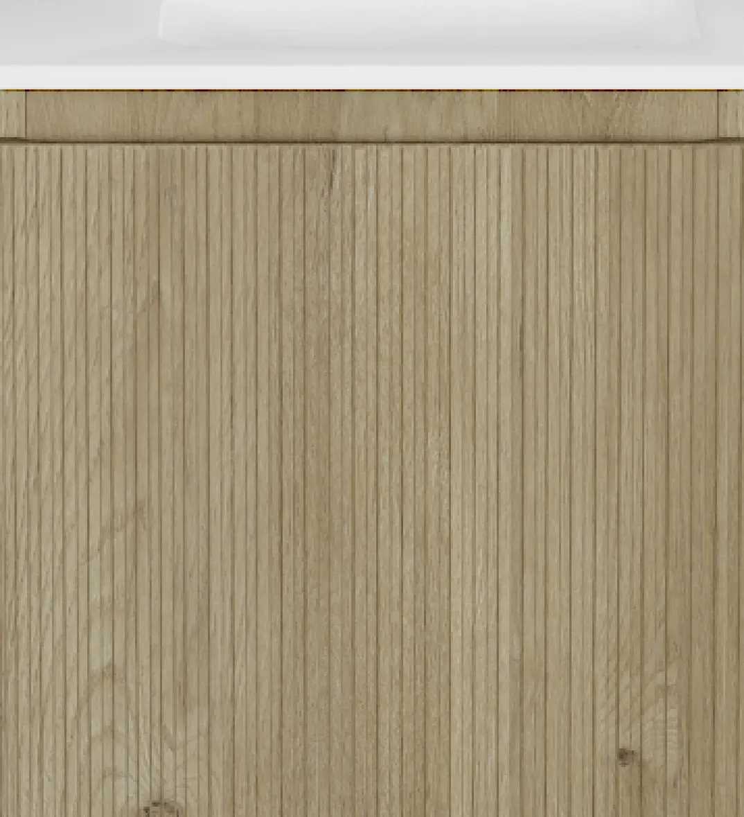 Storke Ribs toiletmeubel met Fina wastafel