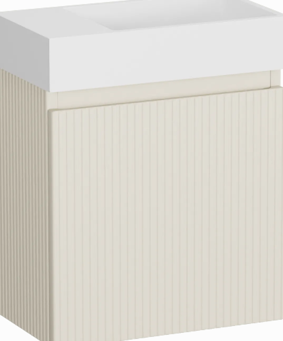 Storke Ribs toiletmeubel met Fada wastafel