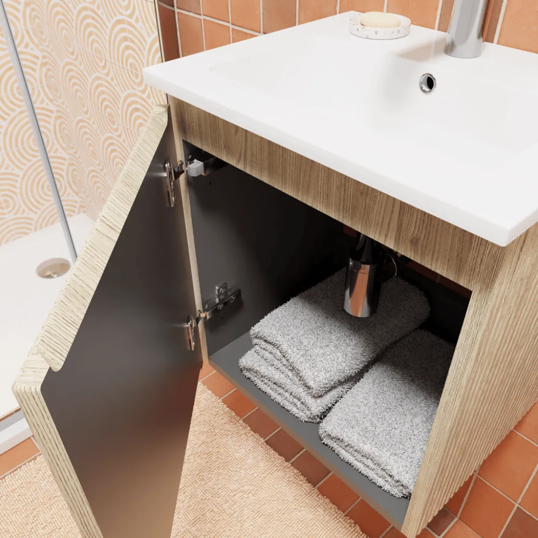 Storke Ribs wastafelonderkast