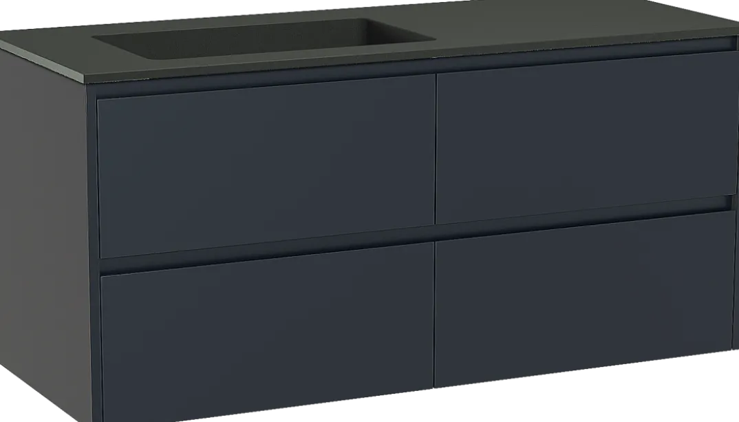 Storke Seda badkamermeubel met Scuro wastafel