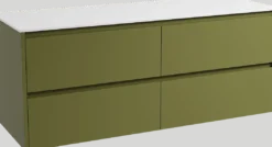 Storke Seda badkamermeubel met Tavola wastafelblad voor waskom(men)