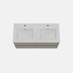 Storke Seda badkamermeubel met Kera wastafel, afvoerpluggen inbegrepen