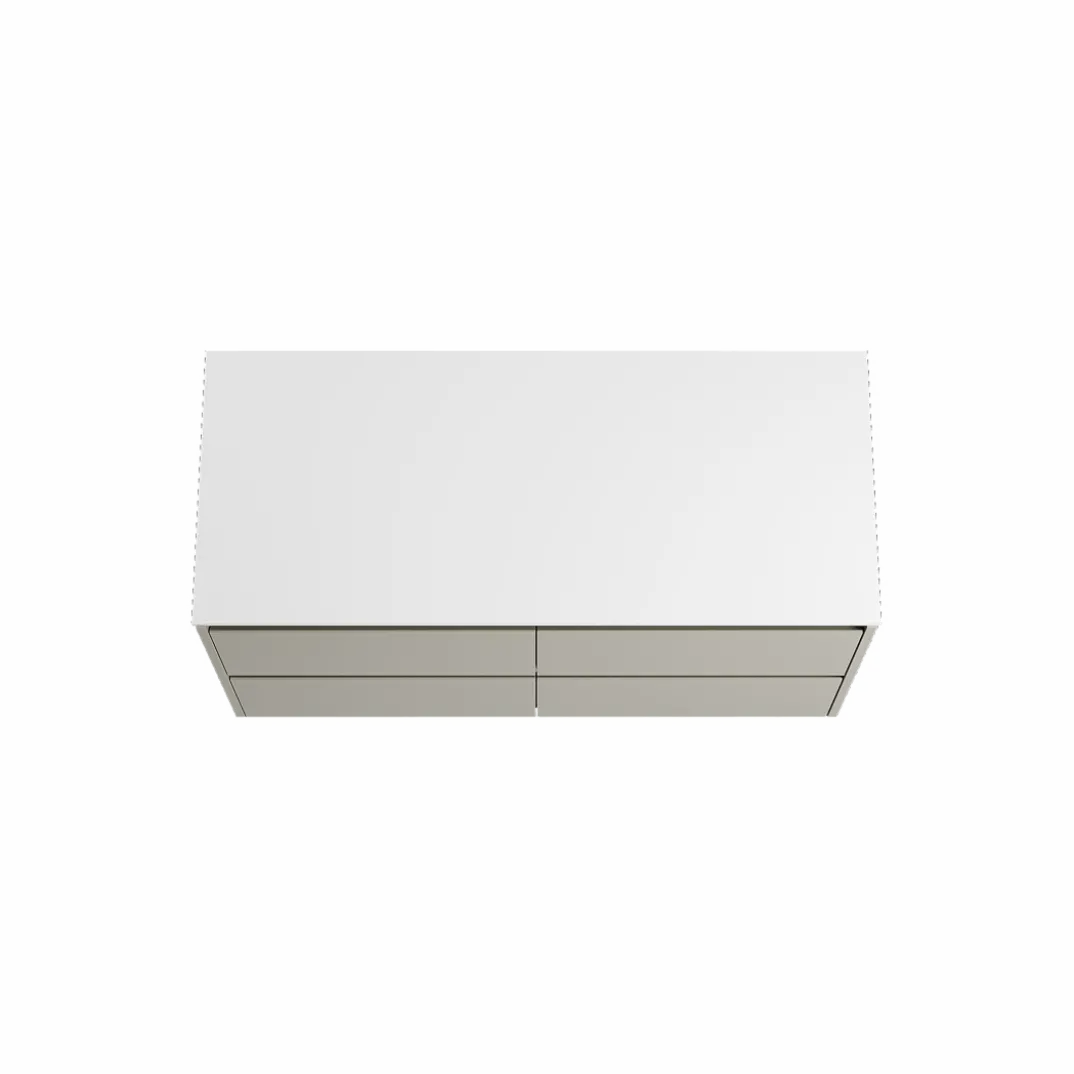 Storke Seda badkamermeubel met Tavola wastafelblad voor waskom(men)