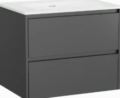 Storke Seda badkamermeubel met Kera wastafel, afvoerplug inbegrepen